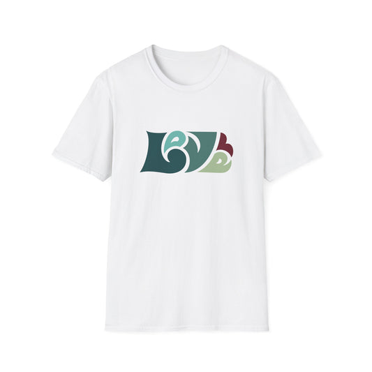 Unisex LOVE T-Shirt (Green palette)