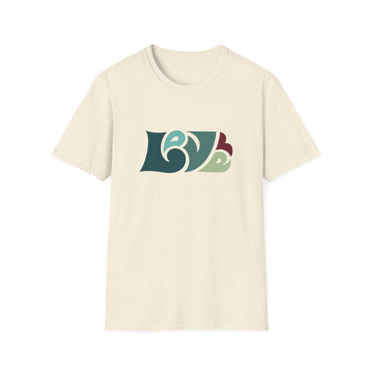 Unisex LOVE T-Shirt (Green palette)
